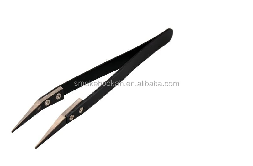 Multifunction Vaper Twizer Wrapping Coiler Adjustment Wire Spanner Tool Insulated Ceramic Tweezer for DIY ecigarette