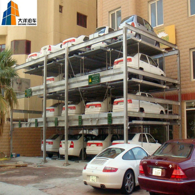 Dayang Vertical Horizontal Mechanical Smart Parking Facility for Public Parking