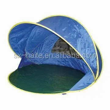 Promotional foldable beach mat with shade