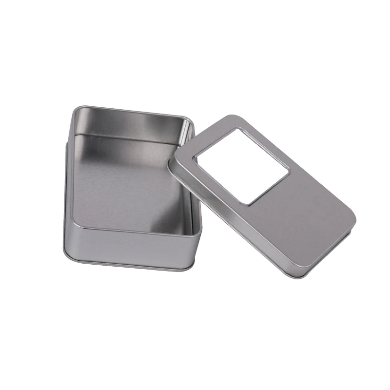 Wholesale Chinese candy  container chocolate tin case small tin box