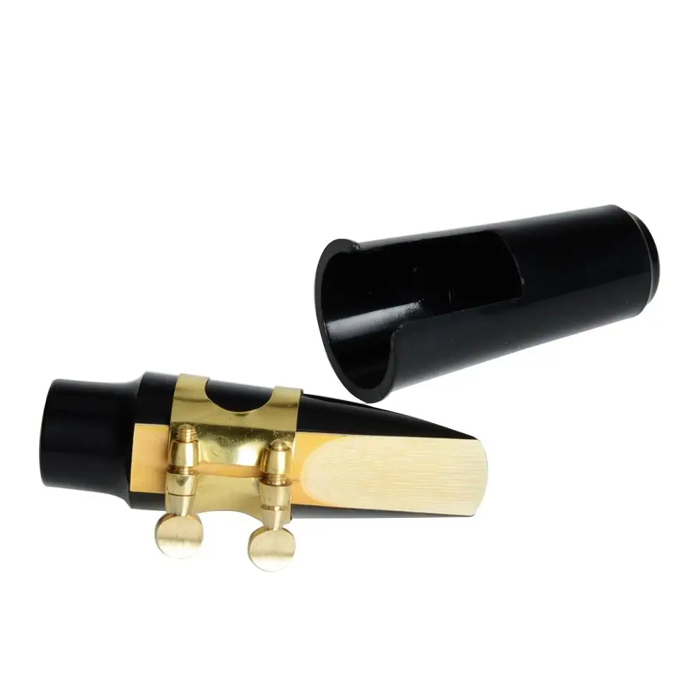 alto saxophone mouthpiece ABS mouthpiece 4C head PLASTIC WITH CLIP