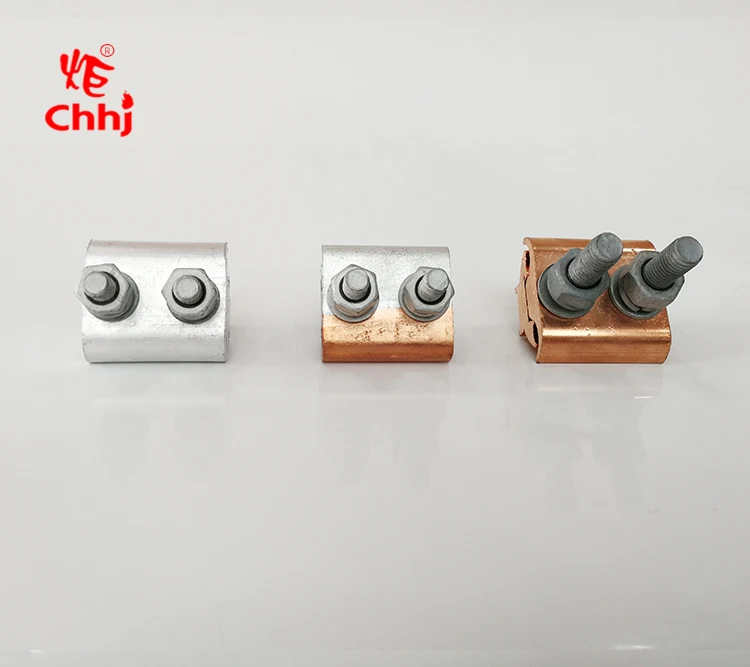 Биметаллический PG параллельный паз зажим для подключения голой проводник