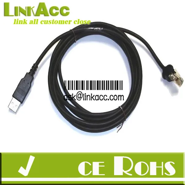Linkacc- sy17 цвет metrologic 6ft спиральный кабель usb ms9520 ms9540 ms7120 ms1690 54235b-n-3