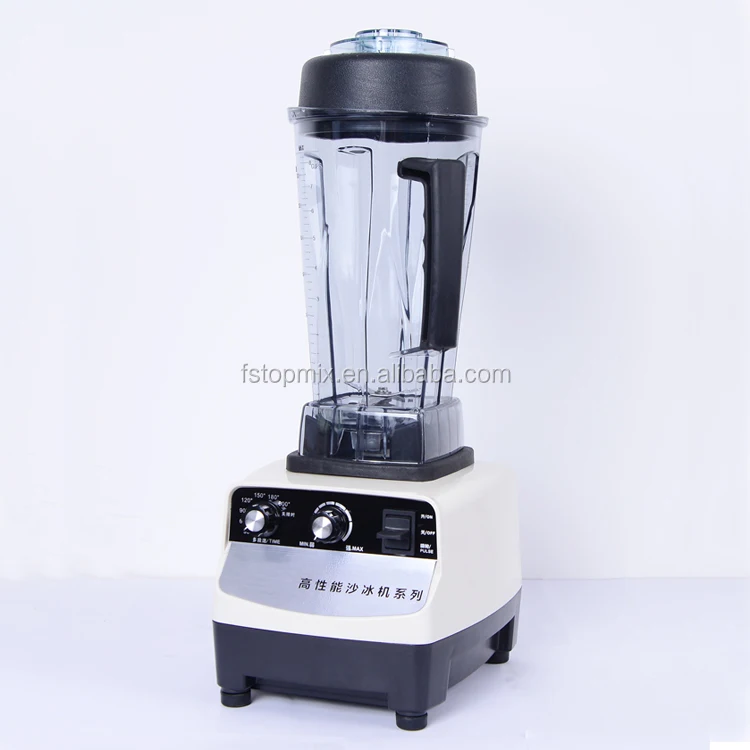 Automatic timer and speed commercial blender