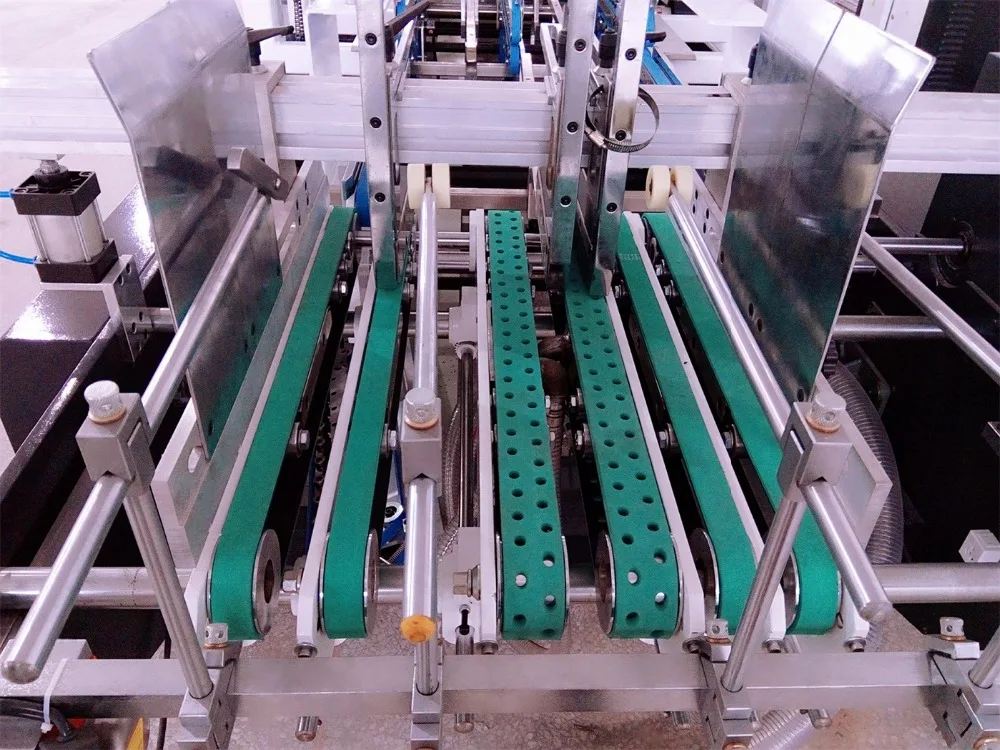 GK-780SLJ-Automatic High Speed with Great Quality 4/6 Corner Paper Box Folder Gluer