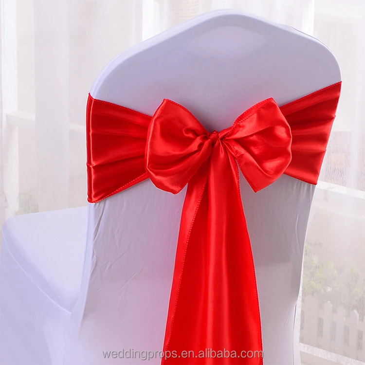 Fancy spandex elastic chair sashes