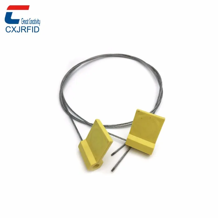 high security electronic seal waterproof passive uhf nfc rfid cable tie tag for container