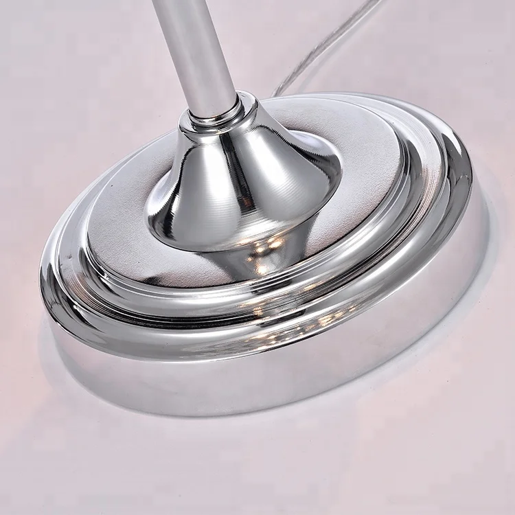 
Home Decor Reading Lamp Chrome hotel crystal table lamps luxury 