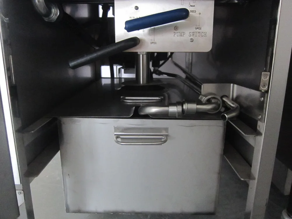 Factory Price Automatic Deep Fryer/Automatic Basket Lift Fried Chicken Frying Machine