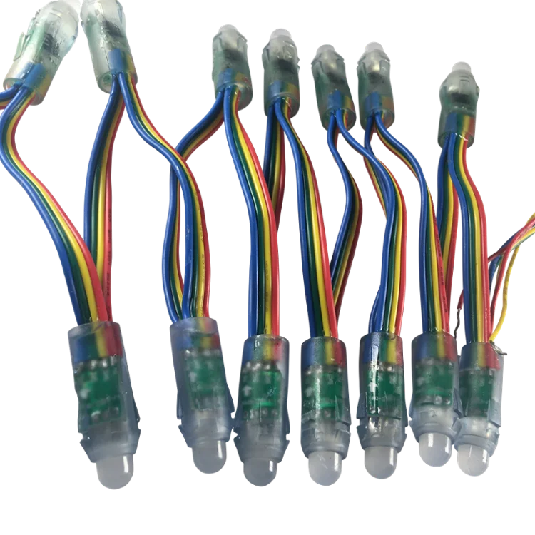 Декоративная светодиодная Пиксельная лента rgb 12 мм DC5V ws2811 dmx