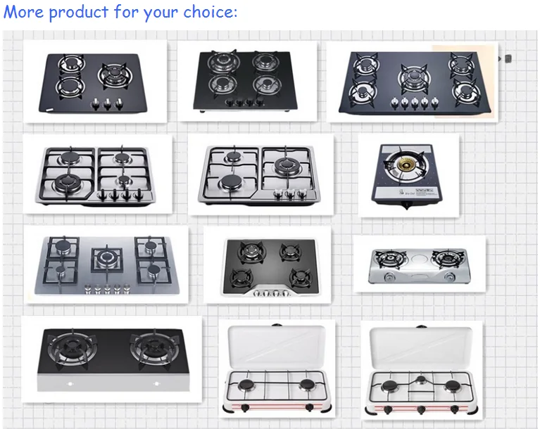 Built-in type gas cooker gas stove for kitchen use