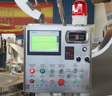 Caramel  popcorn machine commercial with CE certification on hot sale