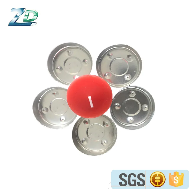 Hot selling unscented candle used tea light aluminium cups