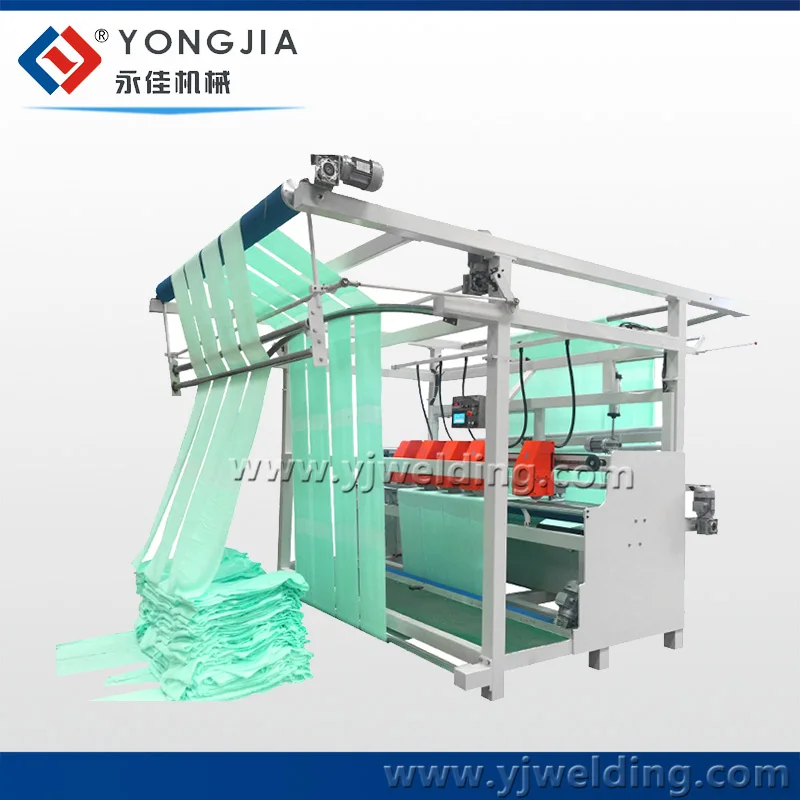 Automatic Towel Sewing Machine, Continuous Longitudinal Hemming Machine