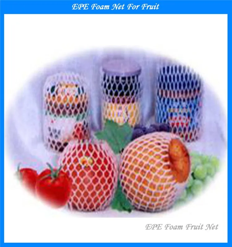 CE standard fruit pe foam packaging net bags machine