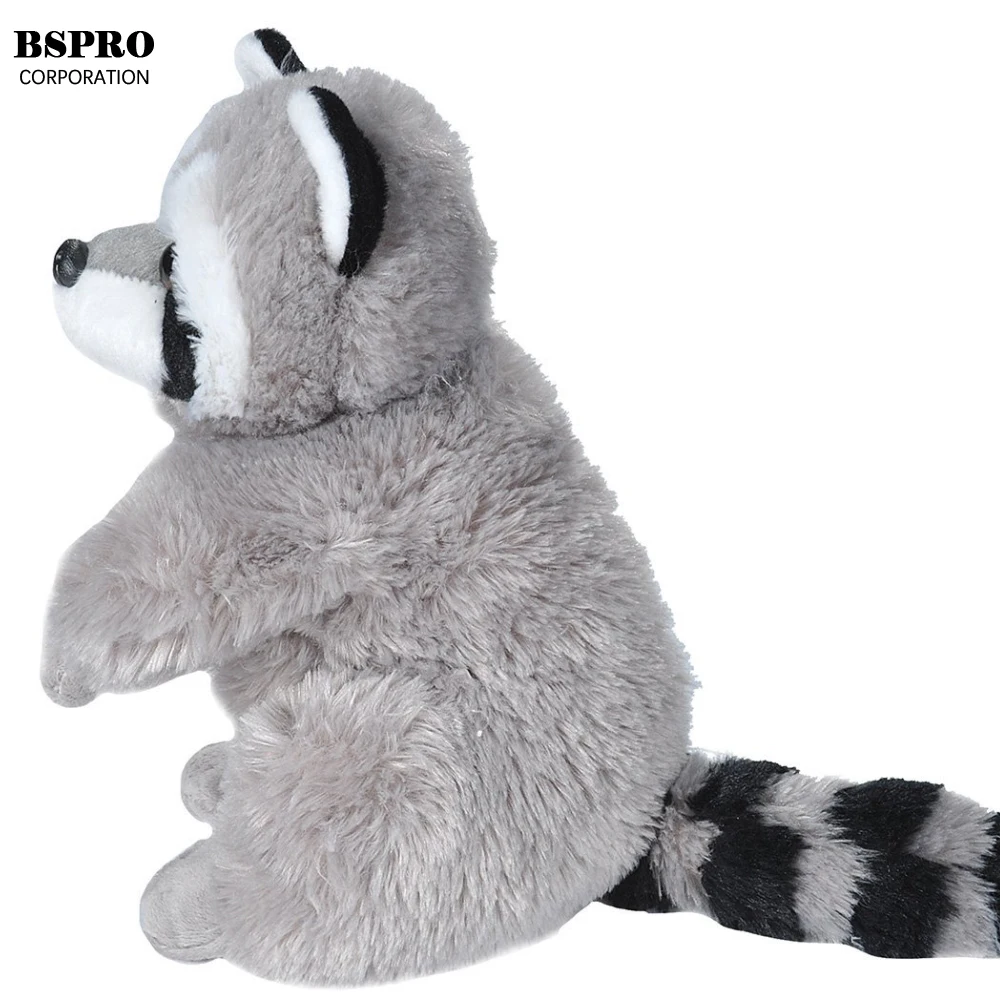BSpro #CR18NV2613 customized raccoon plush toy custom stuffed raccoon toy