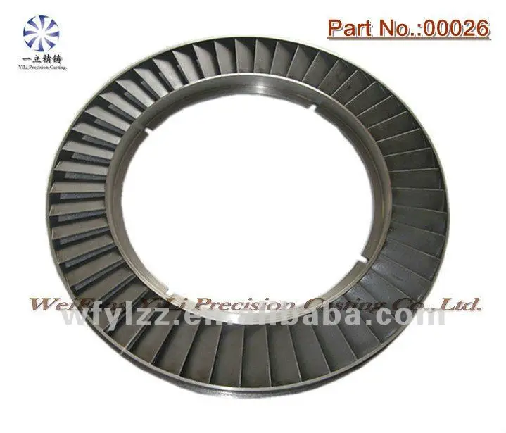 Stainless steel Nozzle ring used for railway wagon parts
