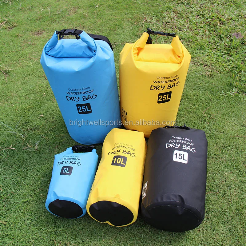 
Lightweight Water Proof Dry Sack Outdoor PVC Compression Dry Pack Bag 