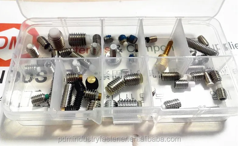 M4*4mm Nylon Tip Socket Set Screw