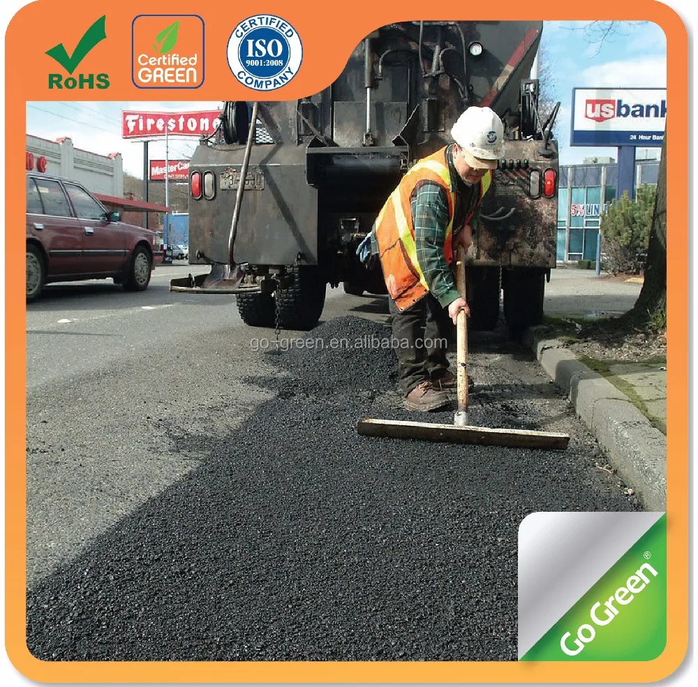 Cold Mix Asphalt Price Modified Asphalt / Pavement Pothole Repair
