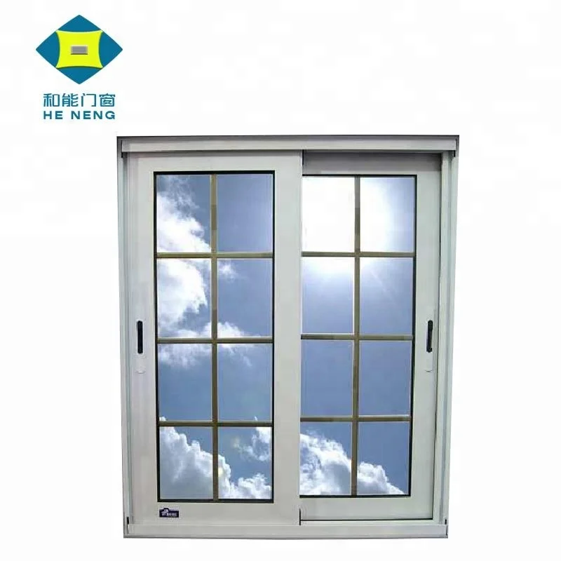 OEM Latest Safety New House Modern UPVC Window Grill Design India For Sliding Windows