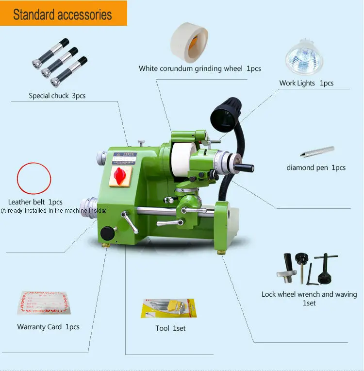 
Hot Sale GD-U2 Original Factory Manufactured Universal Cutter Grinder 