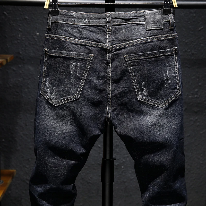 
S279 New Hot 100% Cotton Realistic Lifesize ripped Jean for men Manufacturer China 