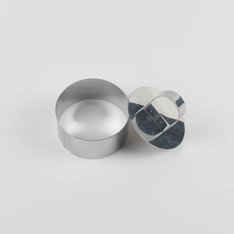 
Stainless Steel Cheese Cake Cookie Cutter Mold / Round Shaped 