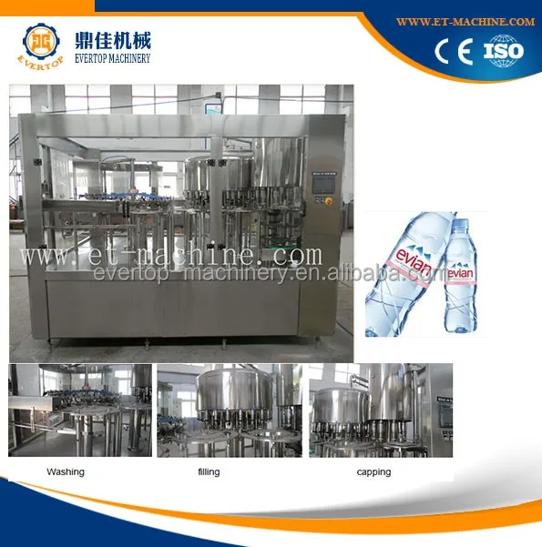 small scale mineral water plant