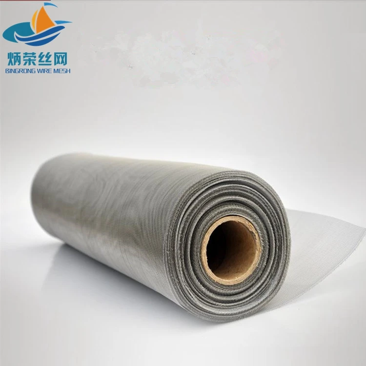 High quality 1 micron SS 316 stainless steel wire mesh price list in China