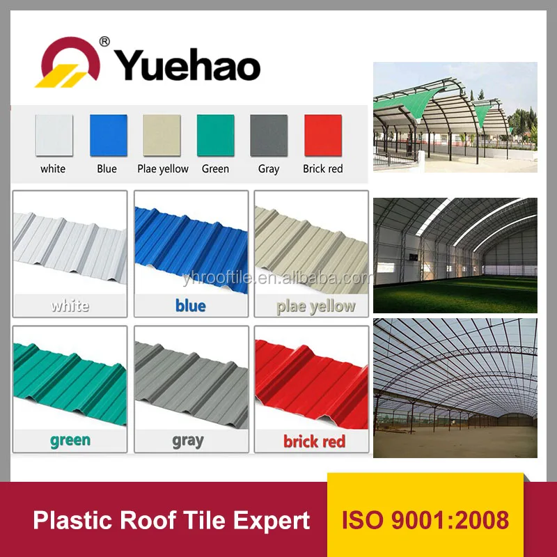 Impact resistance ASAPVC roofing sheet,industry profile roof tile,IT5 profile sheet