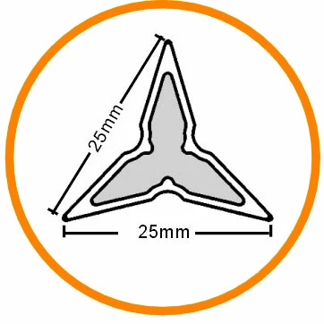 Канцелярские принадлежности с логотипом на заказ измерительный рисунок треугольная линейка соотношением веса и алюминия
