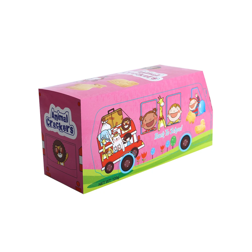 
Car Box Packing Mini Animal baby biscuit crackers 