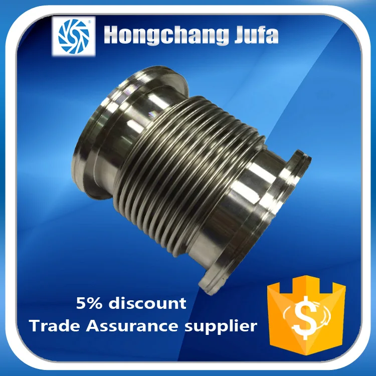 Ss316 нержавеющей стали компенсатор фланец расширение сильфоны длина fulid