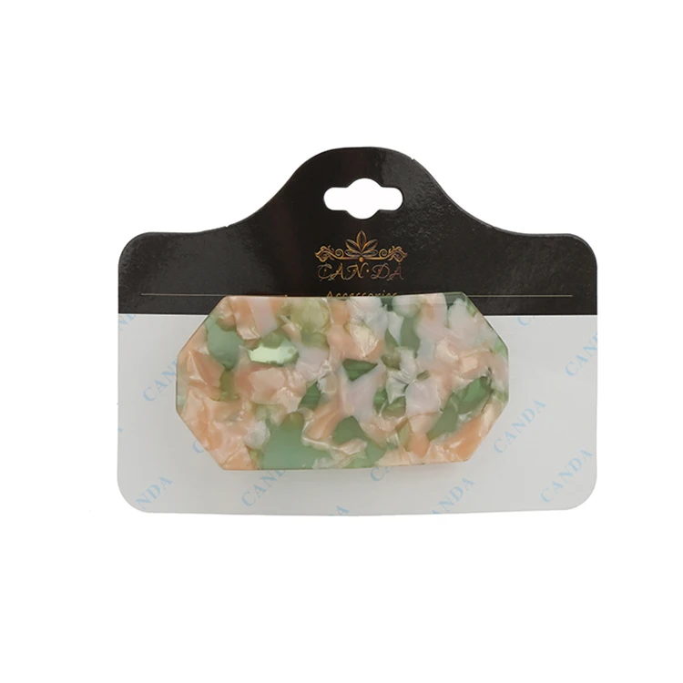 High performance women hair accessories clip personalize hair barrette for women