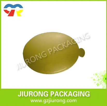 одноразовые бумаги торт совета с ручкой золотистый цвет