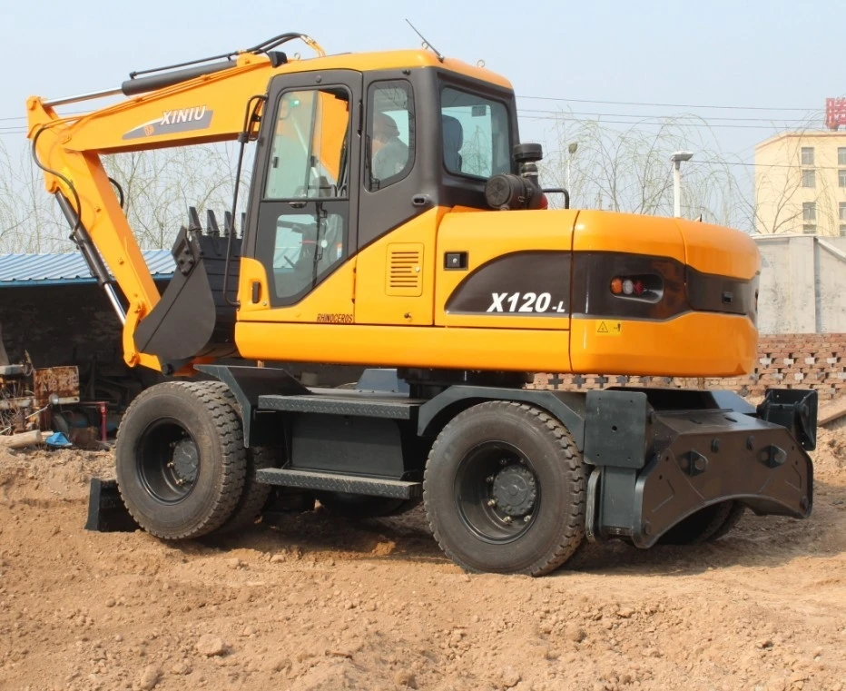 Китайский гусеничный экскаватор X120-L XINIU/Rhinoceros колесный 12 тонн