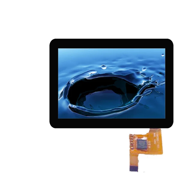 5 дюймов жк-lvds емкостной сенсорный экран с ттд/поддерживаемых/пакета/lvds интерфейс доступны