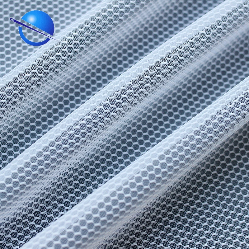warp knitted non-stretch honeycomb mesh fabric for outdoor garment