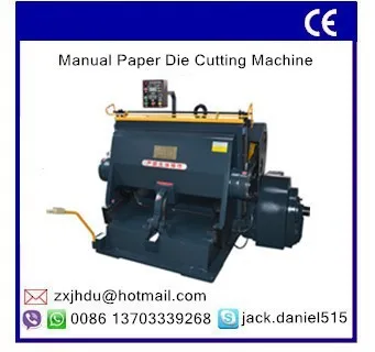 Полуавтоматический биговки Platten высечки машины ML-1500