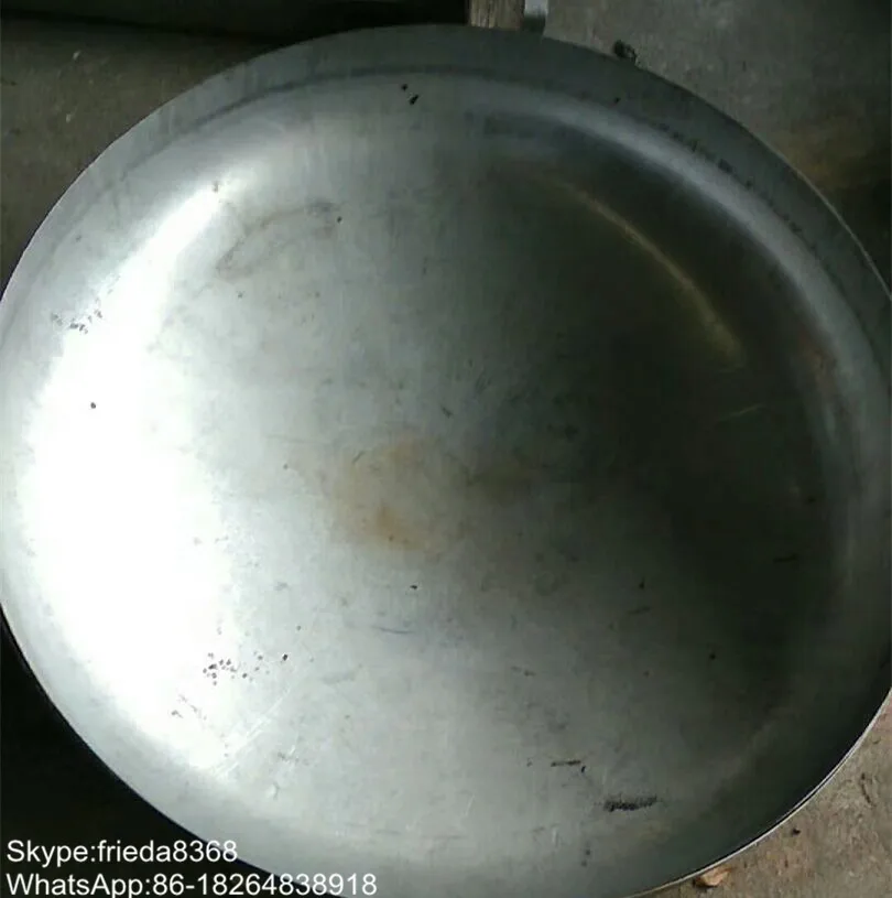 good quality large steel hemisphere tank pipe dome end cap for boiler