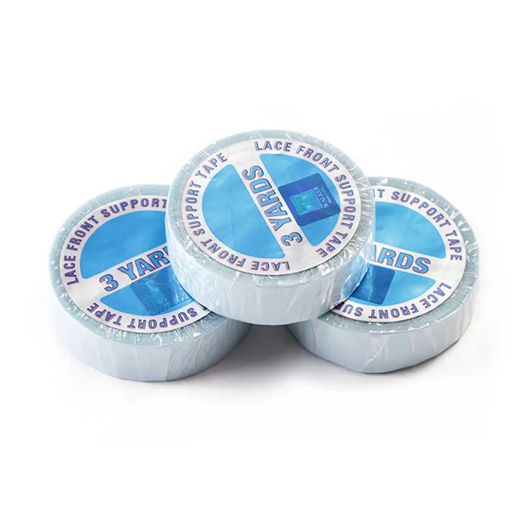 Wholesale price double side super blue adhesive tape for hair extensions