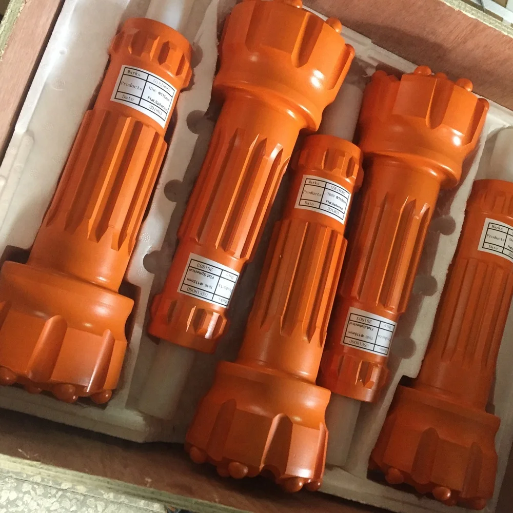 Wholesale Multi Function 115mm TD40 DTH Rock Drill Button Bit Flat Face Spherical Buttons