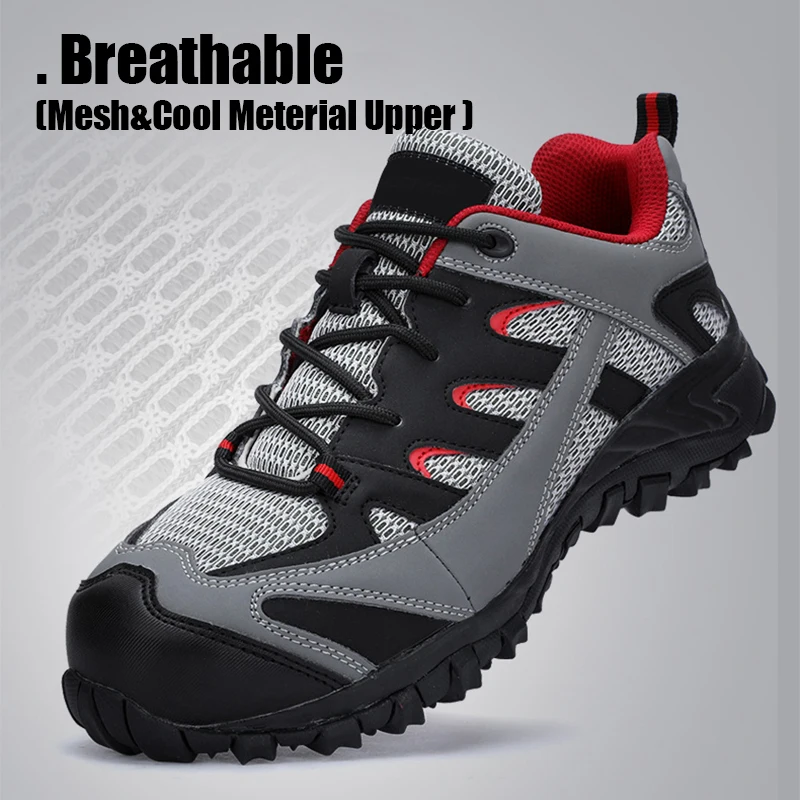 
Super comfortable and breathable mens safety shoes with steel toe cap and rubber sole,2018 hot-selling 