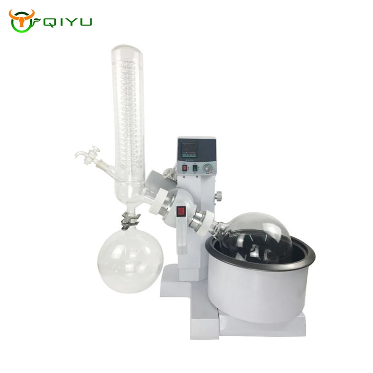 Lab rotary evaporator Manufacturer Direct Selling 3L manual lift for precise positioning of the glassware Rotary evaporator