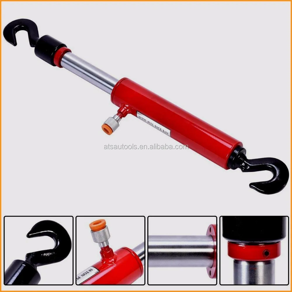 2 Ton Hydraulic Pull Back Ram for Porta Power Body Shop Frame Tools