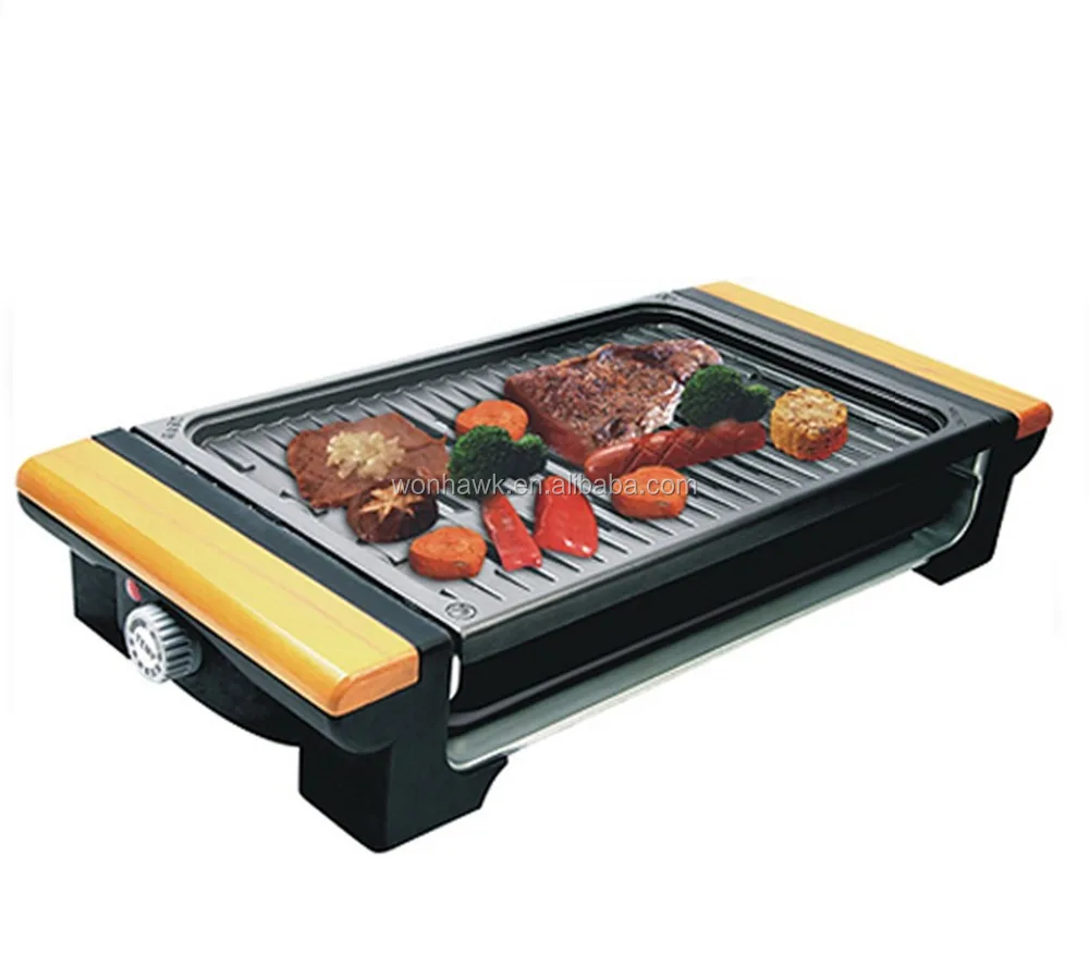 Профессиональный электрический гриль для барбекю со