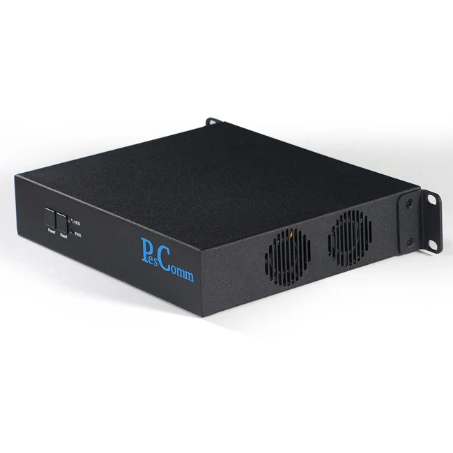 1U Linux Intel ubuntu mini pc i3 with COM, WIFI, 3G,4G build in