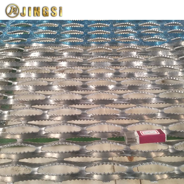 Aluminum Perforated Anti -Slip Diamond Safety Grip Strut Plank Grating.