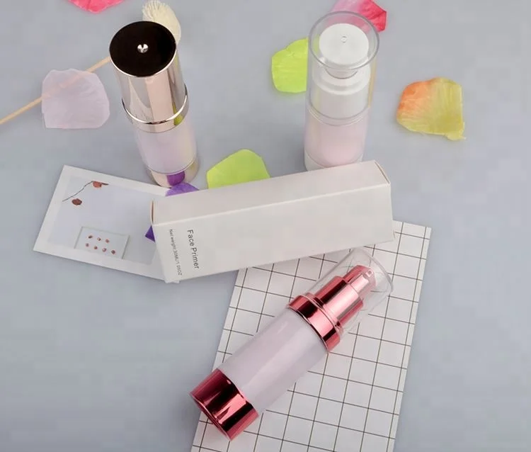 High Quality Single Color Pink Packaging Oil Free Professional Face Primer